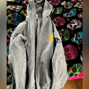 Medium zip up sweat shirt